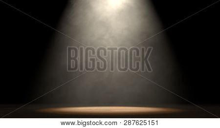 Spotlit Stage