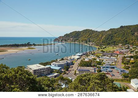 New Zealand landscape, Bay of Plenty, Whakatane