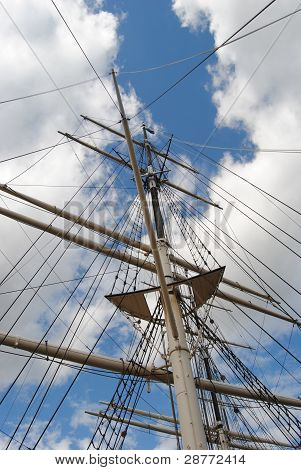 høj mast skib