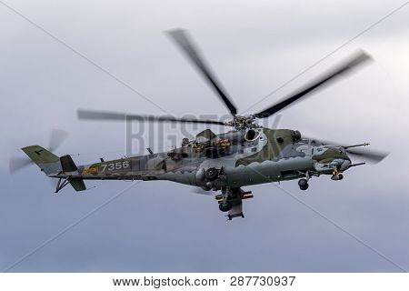 Payerne, Switzerland - September 1, 2014: Czech Air Force (vzdušné Síly Armády České Republiky) Mil