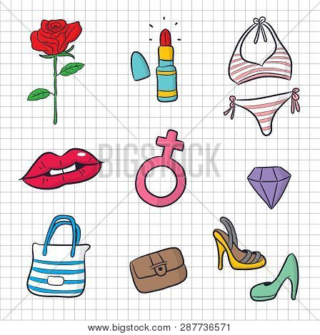 Woman's Symbol And Icon