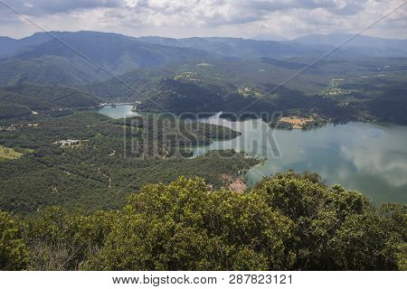 Swamp Of Sau From The Crags Of Tavertet