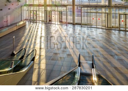 Sochi, Russia - September 1, 2014: New Modern Building Of The Main Olympic Media Center Is Now The V