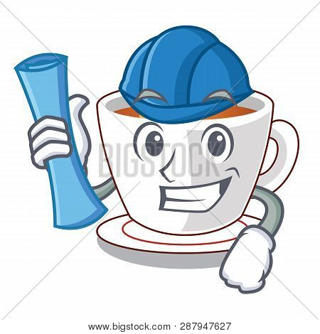 Architect Cup Mint Tea The Shape Mascot