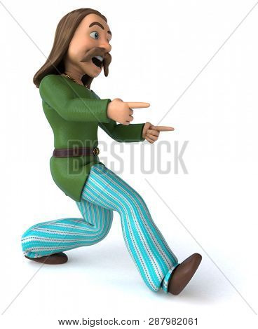 Gaulois - 3D Illustration
