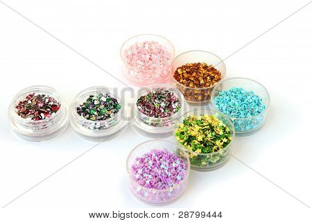 Ongles paillettes