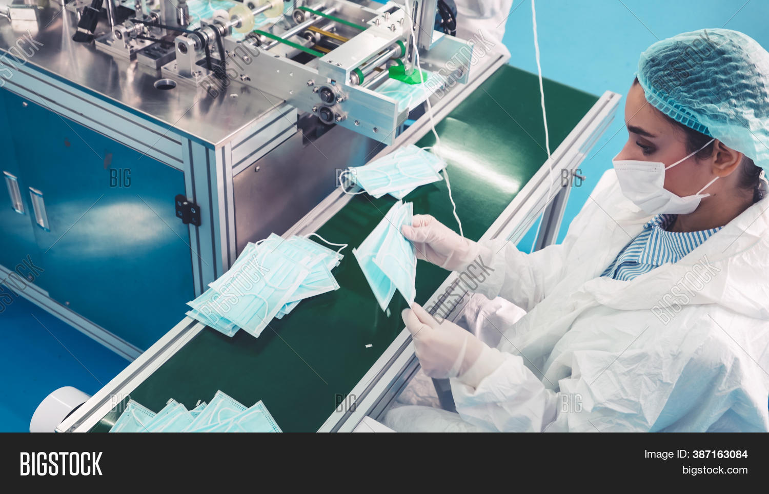 Face Mask Production Image & Photo (Free Trial) Bigstock