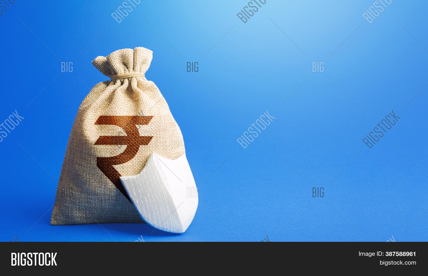 Indian Rupee Money Bag Image & Photo (Free Trial) Bigstock