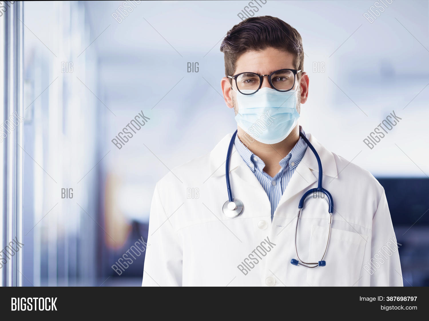 Male Doctor Wearing Image & Photo (Free Trial) Bigstock