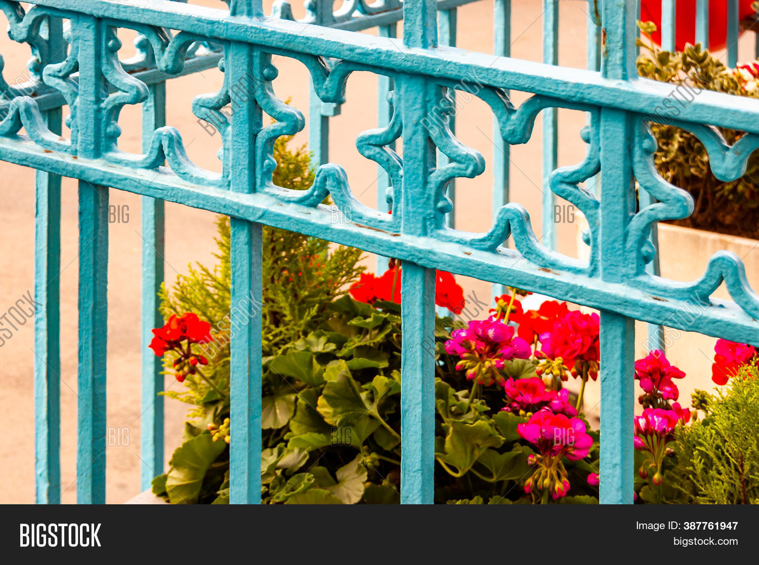 Old Metal Fence Image & Photo (Free Trial) Bigstock