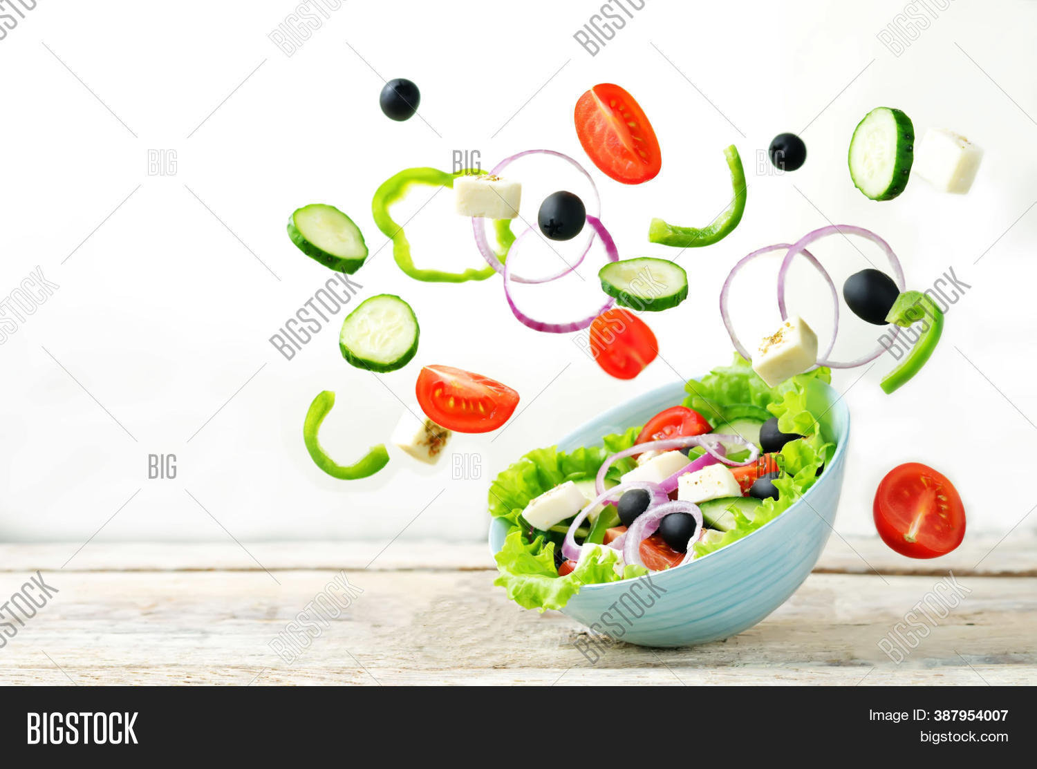 Fresh Healthy Salad. Image & Photo (Free Trial) Bigstock