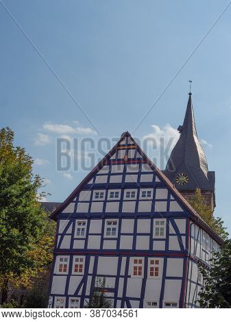 old houses and old castles in germany