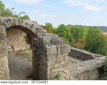 old houses and old castles in germany