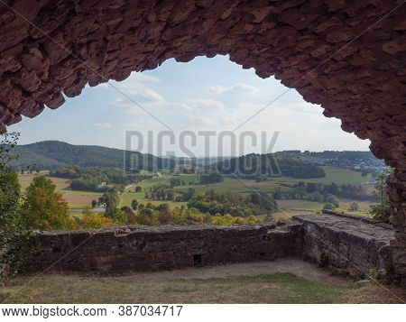 old houses and old castles in germany