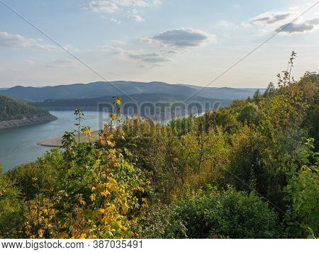 old cities at the edersee in germany