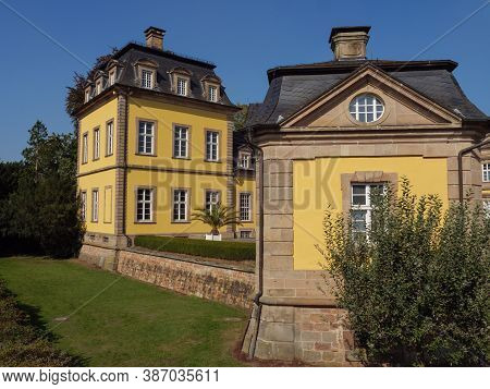 the old cities of bad arolsen and landau in germany