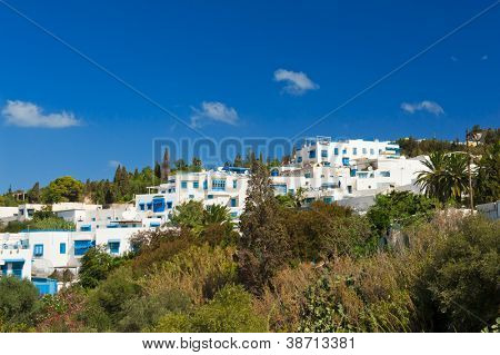Staré Tuniské město Sidi Bou Said je dnes luxusní čtvrti hlavního města Tunisu. Sidi Bou Said je kno
