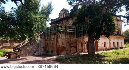 District Katni, India - October 10, 2019: Amazing Building View Indian Tourist Attraction At Ancient