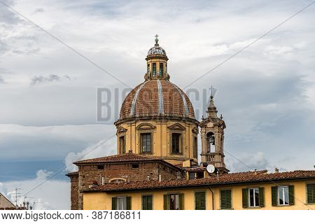 Church Of San Frediano In Cestello (1450-xx Century) In In Baroque Style, Oltrarno Quarter, Florence
