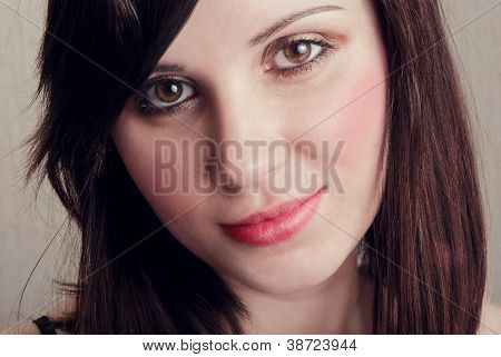Portræt Brunette