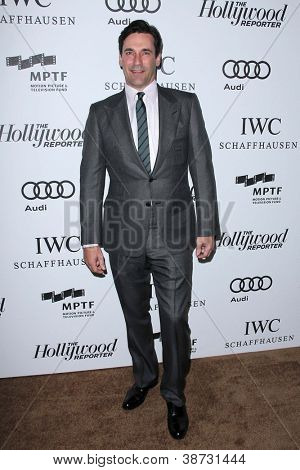 LOS ANGELES - 20 de OCT: Jon Hamm llega a 