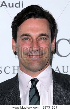 LOS ANGELES - 20 de OCT: Jon Hamm llega a 