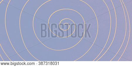 Random Scrawl Wallpaper. Blue Abstract Pencil Texture. Modern Child Design. Yelllow Geometric Scribb