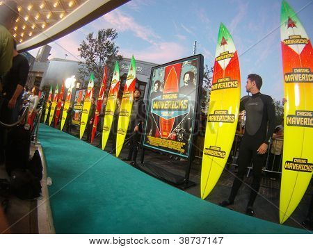 LOS ANGELES - 18 ott: Atmosfera presso il 'Chasing Mavericks' - Los Angeles Premiere al Pacifico Theate