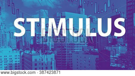 Stimulus Theme With Downtown Los Angeles Skycapers