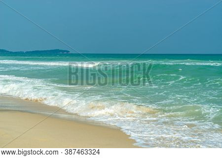 Chaweng beach on Koh Samui island in Thailand