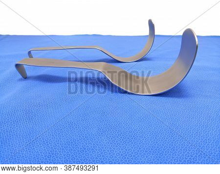 Closeup Image Of Medical Surgical Deaver Retractor