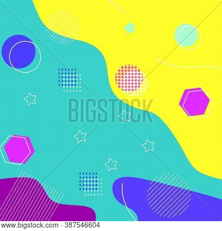 Colorfull Background Abstrack Geometrick Shape Design Vector Illustration
