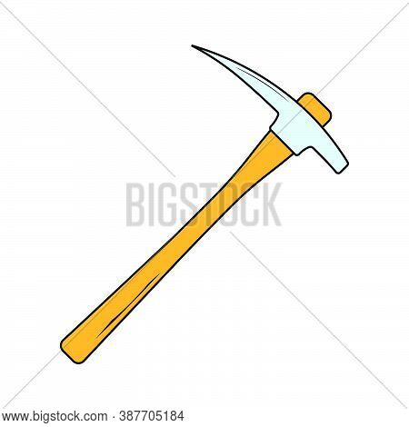 Simple Mining Pickaxe Vector & Photo (Free Trial) | Bigstock