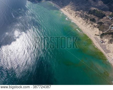 Amazing Aerial View Of Arkutino Region, Burgas Region, Bulgaria