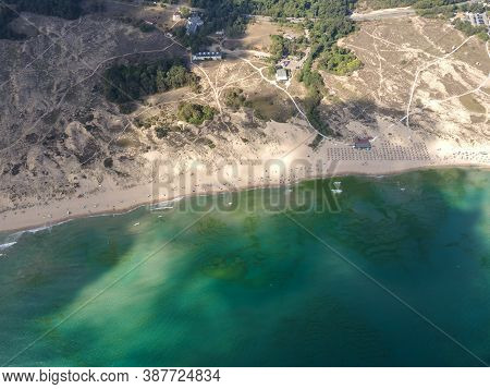 Amazing Aerial View Of Arkutino Region, Burgas Region, Bulgaria