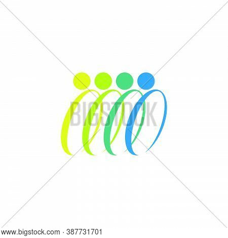 Logo Four Ellipse Vector & Photo (Free Trial) | Bigstock