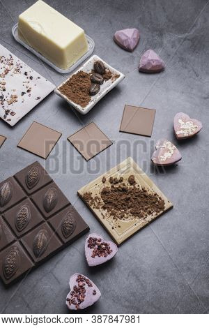 Assorted Colorful Chocolate Bar