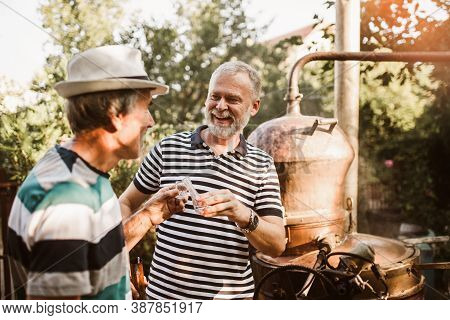 Traditional Home Made Distillery For Making Brandy