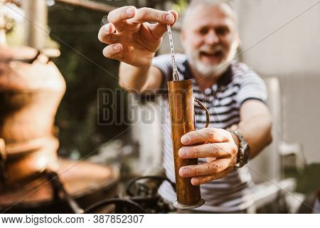 Traditional Home Made Distillery For Making Brandy