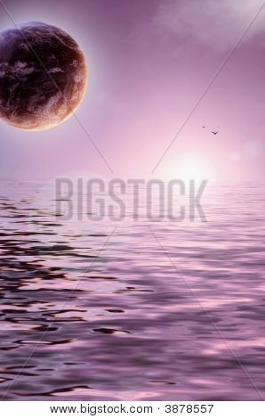 Planète lila