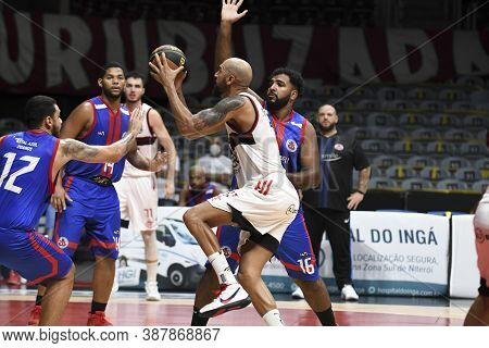 Rio, Brazil - October 01, 2020: Marquinhos Vieira Player In Match Between Flamengo 0 And 2 Municipal