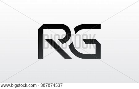 Initial Rg Letter Logo With Creative Modern Business Typography Vector Template. Creative Letter Rg