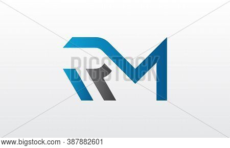 Initial Rm Letter Logo With Creative Modern Business Typography Vector Template. Creative Letter Rm 