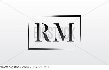 Initial Rm Letter Logo With Creative Modern Business Typography Vector Template. Creative Letter Rm