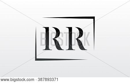 Initial Rr Letter Logo With Creative Modern Business Typography Vector Template. Creative Letter Rr 