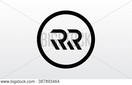 Initial Rr Letter Logo With Creative Modern Business Typography Vector Template. Creative Letter Rr