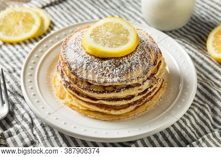 Homemade Lemon Ricotta Pancakes
