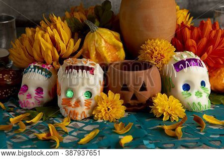 Sugar Skulls Used For 
