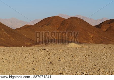 Hiking In Shehoret Hills National Park In Sunset