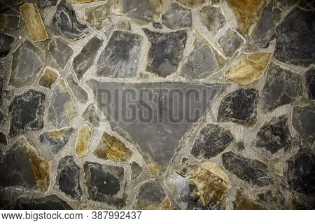 Rustic Decoration On A Facade Of A House, Sustainable Cladding
